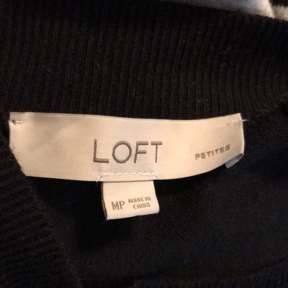 Loft Striped Sweater Dress - Picture 8 of 9